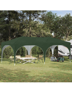Tenda per feste a pop-up Verde 575 x 288 x 245 cm
