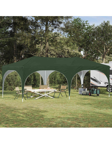 Tenda per feste a pop-up Verde 575 x 288 x 245 cm