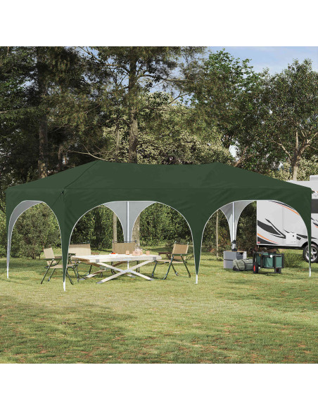 Tenda per feste a pop-up Verde 575 x 288 x 245 cm