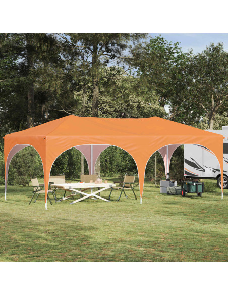 Tenda per feste a pop-up Arancione 575 x 288 x 245 cm