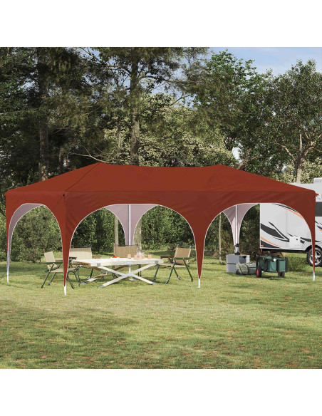 Tenda per feste a pop-up Terracotta 575 x 288 x 245 cm