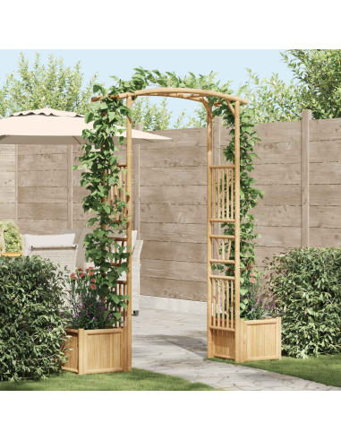 Arco da Giardino Naturale 177 x 40 x 205 cm Bambù