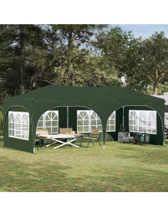 Tenda per feste a pop-up Verde 575 x 288 x 245 cm
