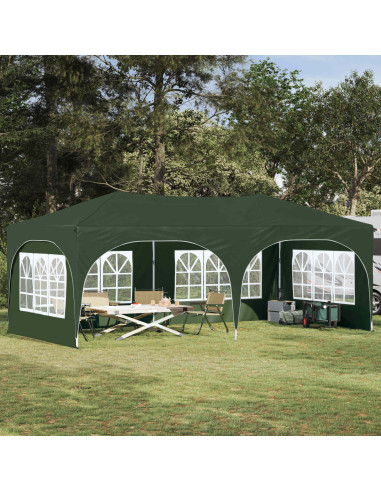 Tenda per feste a pop-up Verde 575 x 288 x 245 cm
