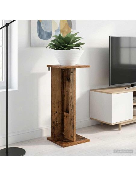 Supporto per piante Legno vecchio 25 x 25,5 x 60,5 cm