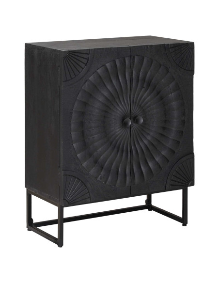 Credenza Nero 55 x 30 x 70 cm