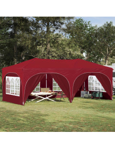 Tenda per feste a pop-up Borgogna 575 x 288 x 245 cm