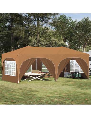 Tenda per feste a pop-up Beige 575 x 288 x 245 cm