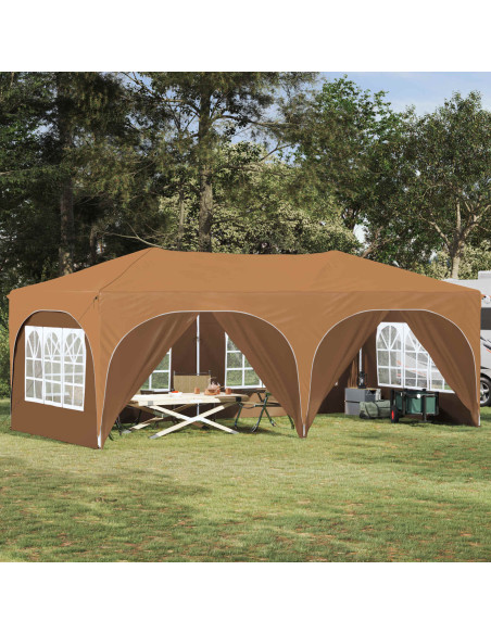 Tenda per feste a pop-up Beige 575 x 288 x 245 cm