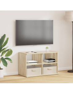 Supporto TV con cassetto Rovere Sonoma 79 x 40 x 48 cm
