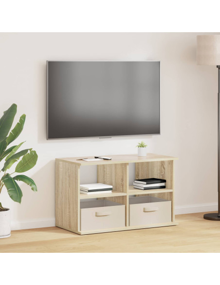 Supporto TV con cassetto Rovere Sonoma 79 x 40 x 48 cm