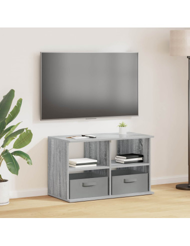 Supporto TV con cassetto Grigio Sonoma 79 x 40 x 48 cm