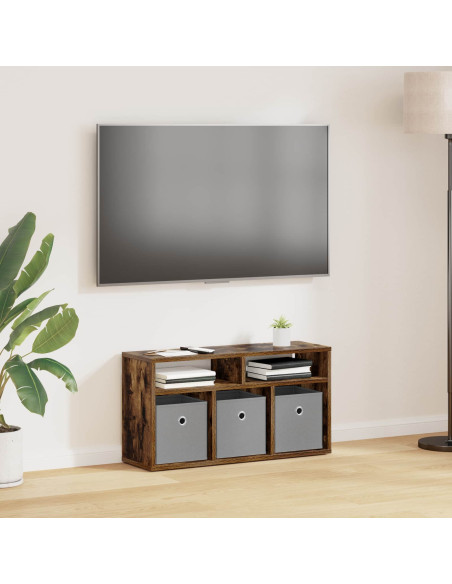Lowboard con cassetto Rovere fumé 72 x 22,5 x 38 cm
