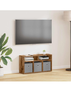 Lowboard con cassetto Legno vecchio 72 x 22,5 x 38 cm