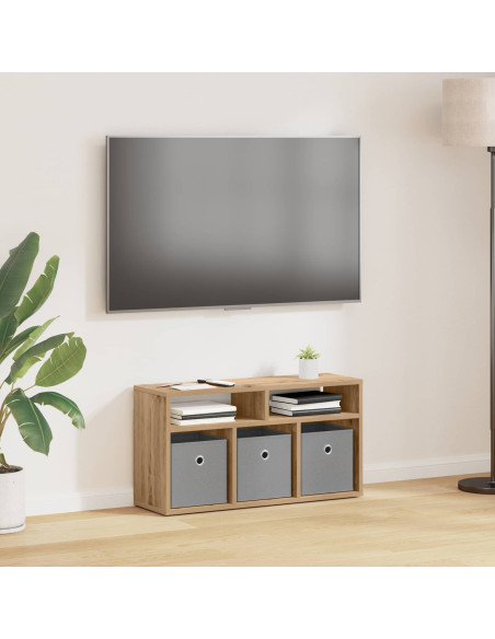 Lowboard con cassetto Rovere artigianale 72 x 22,5 x 38 cm