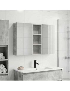 Set di Armadi da Bagno con lo scaffale 3 pcs 80 x 10,5 x 50 cm