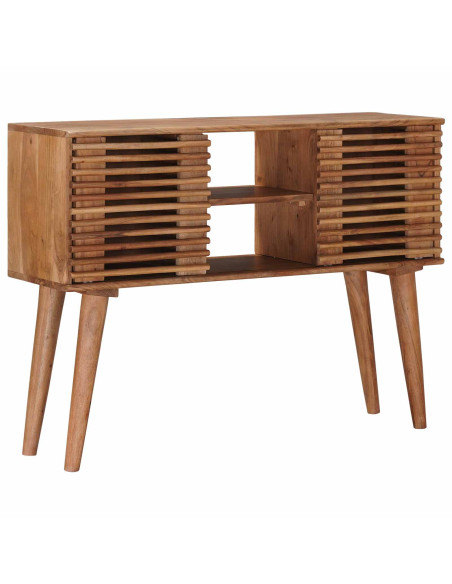 Tavoli da Fine con archiviazione Naturale 100 x 30 x 75 cm