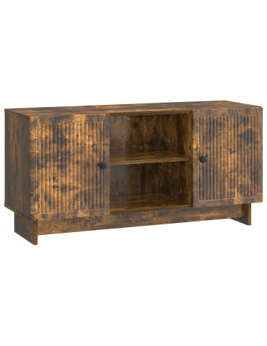 Mobile TV Rovere fumé 102 x 34,5 x 50 cm Legno multistrato