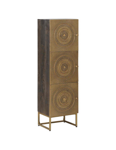 Credenza Ottone 35 x 30 x 120 cm