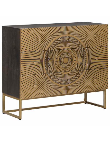 Mobile con Cassetti con cassetto Ottone 75 x 30 x 65 cm