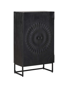 Credenza Nero 55 x 30 x 95 cm