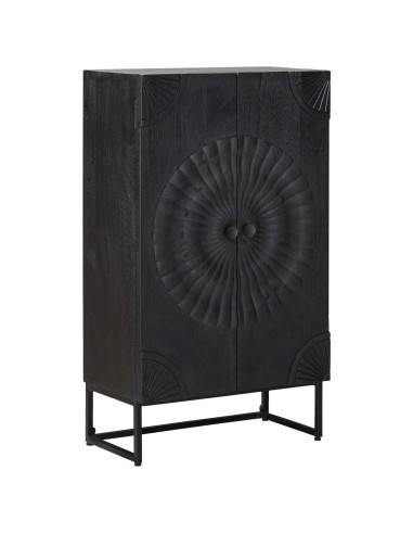 Credenza Nero 55 x 30 x 95 cm