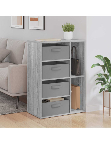 Credenza con cassetto Grigio Sonoma 60 x 33,5 x 84 cm