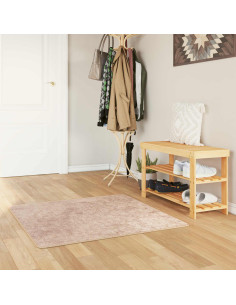 Runner Tappeto MARSA Sabbia 100 x 100 cm Poliestere e PVC