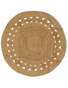 Tappeto Naturale Ø 150 cm Juta