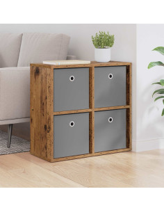 Credenza con cassetto Legno vecchio 59,5 x 27 x 57 cm