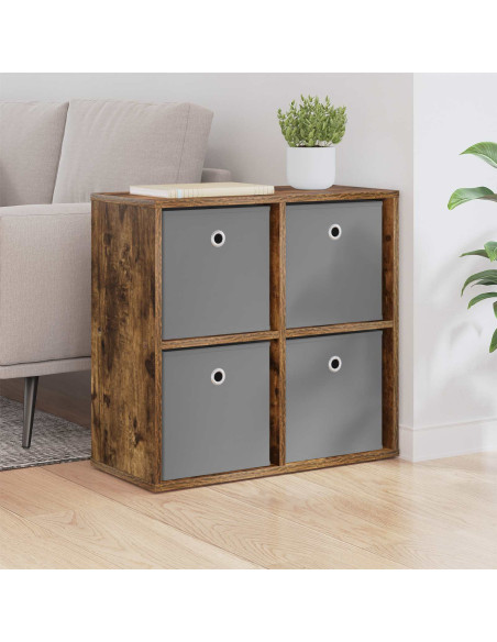 Credenza con cassetto Rovere fumé 59,5 x 27 x 57 cm