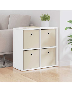 Credenza con cassetto Bianco 59,5 x 27 x 57 cm