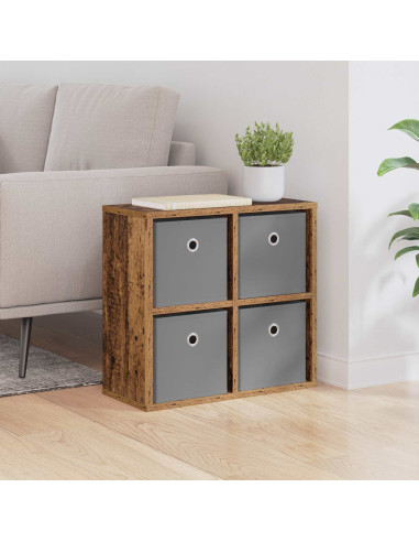 Credenza con cassetto Legno vecchio 49,5 x 22 x 47 cm