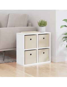 Credenza con cassetto Bianco 49,5 x 22 x 47 cm