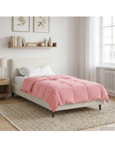 Duvet Estivo Trapuntato Rosa 135 x 200 cm Microfibra