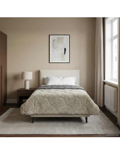 Duvet Estivo Trapuntato Grigio chiaro 140 x 220 cm