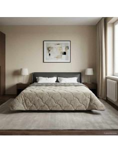 Duvet Estivo Trapuntato Grigio chiaro 200 x 200 cm
