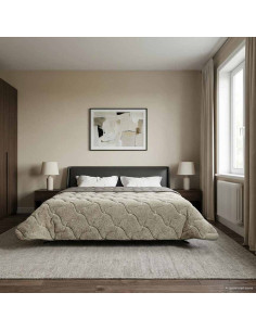 Duvet Estivo Trapuntato Grigio chiaro 220 x 240 cm