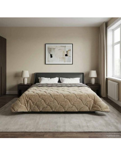 Duvet Estivo Trapuntato Grigio chiaro 240 x 260 cm