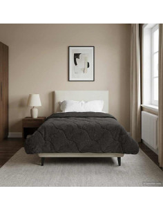 Duvet Invernale Trapuntato Antracite 140 x 220 cm