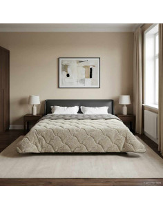 Duvet Invernale Trapuntato Grigio chiaro 200 x 240 cm