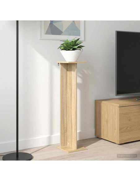 Supporto per piante Rovere Sonoma 25 x 25,5 x 100,5 cm