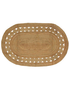 Tappeto Marrone 152 x 245 cm Juta