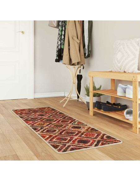 Runner Tappeto MARSA Multicolore 50 x 200 cm Poliestere e PVC