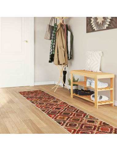 Runner Tappeto MARSA Multicolore 50 x 450 cm Poliestere e PVC