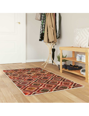 Runner Tappeto MARSA Multicolore 100 x 200 cm Poliestere e PVC