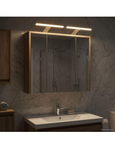 Mobiletto per specchio da bagno Rovere Artigianale