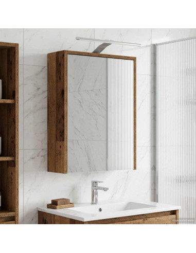 Mobiletto per specchio da bagno Legno vecchio 43 x 16 x 62.5 cm