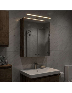 Mobiletto per specchio da bagno Legno vecchio 50 x 14,5 x 70 cm