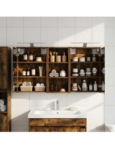 Set di Armadi da Bagno 3 pcs 116 x 16 x 62,5 cm